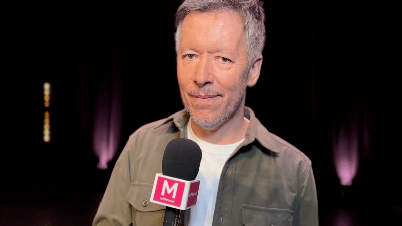 Jean-Luc LEMOINE lors d'une interview