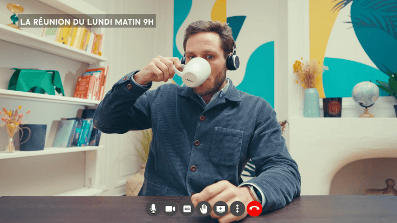 Sketch de Clovis HENRIOT sur les réunions du lundi matin