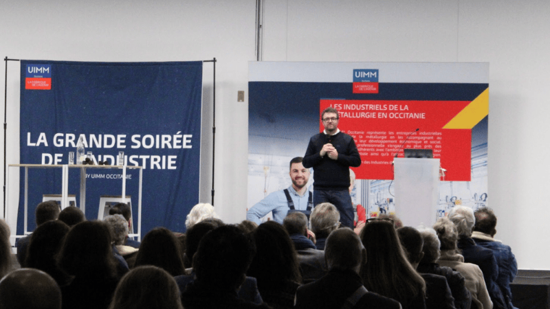 Intervention de Victorien ERUSSARD lors d'une conférence