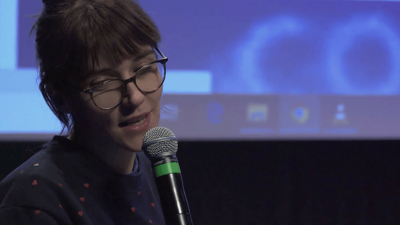 Prise de parole d'Aude FAVRE