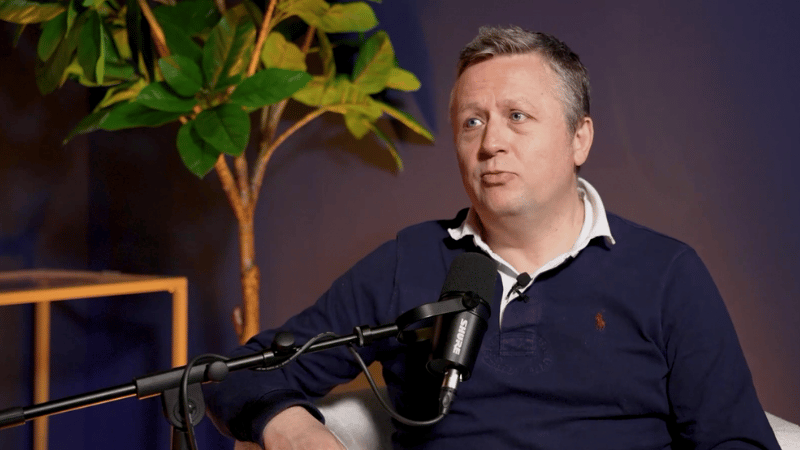 Jean-Pierre GOUX lors d'une interview