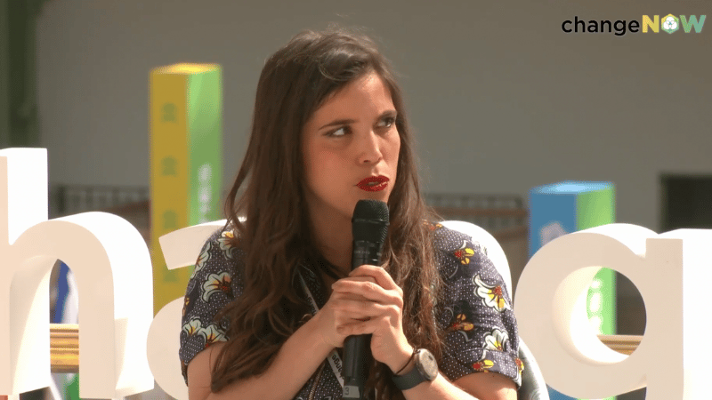 Prise de parole d'Aïna QUEIROZ